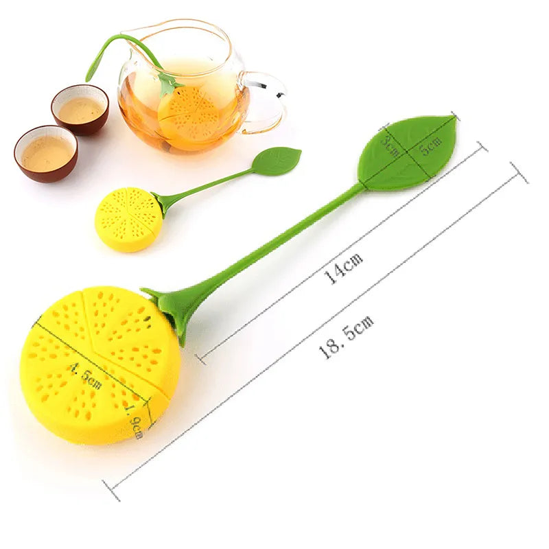 Silicone Strawberry Tea Infuser Teapot Tool Teabag Kettle Loose Tea Leaf Strainer Ball Holder Herbal Spice Filter Kitchen Gadget